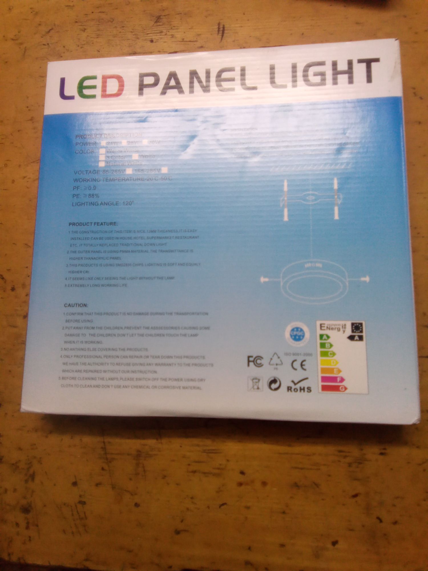 Đèn led ốp trần 24w ánh sáng trắng