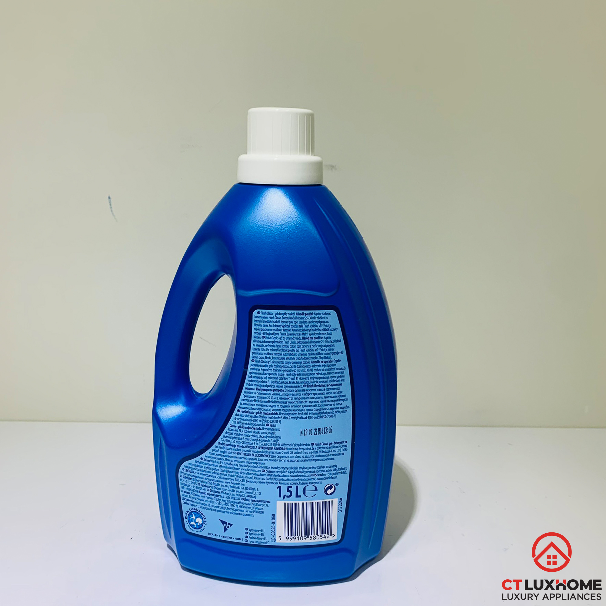 Gel rửa chén bát Finish Classic 1,5 lít [2 chức năng]