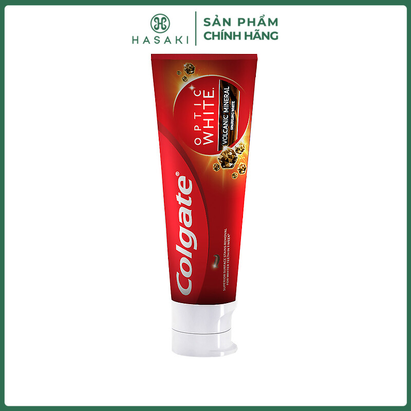 Kem Đánh Răng Colgate Plus Shine Làm Sáng Răng Optic White Plus Shine 100g