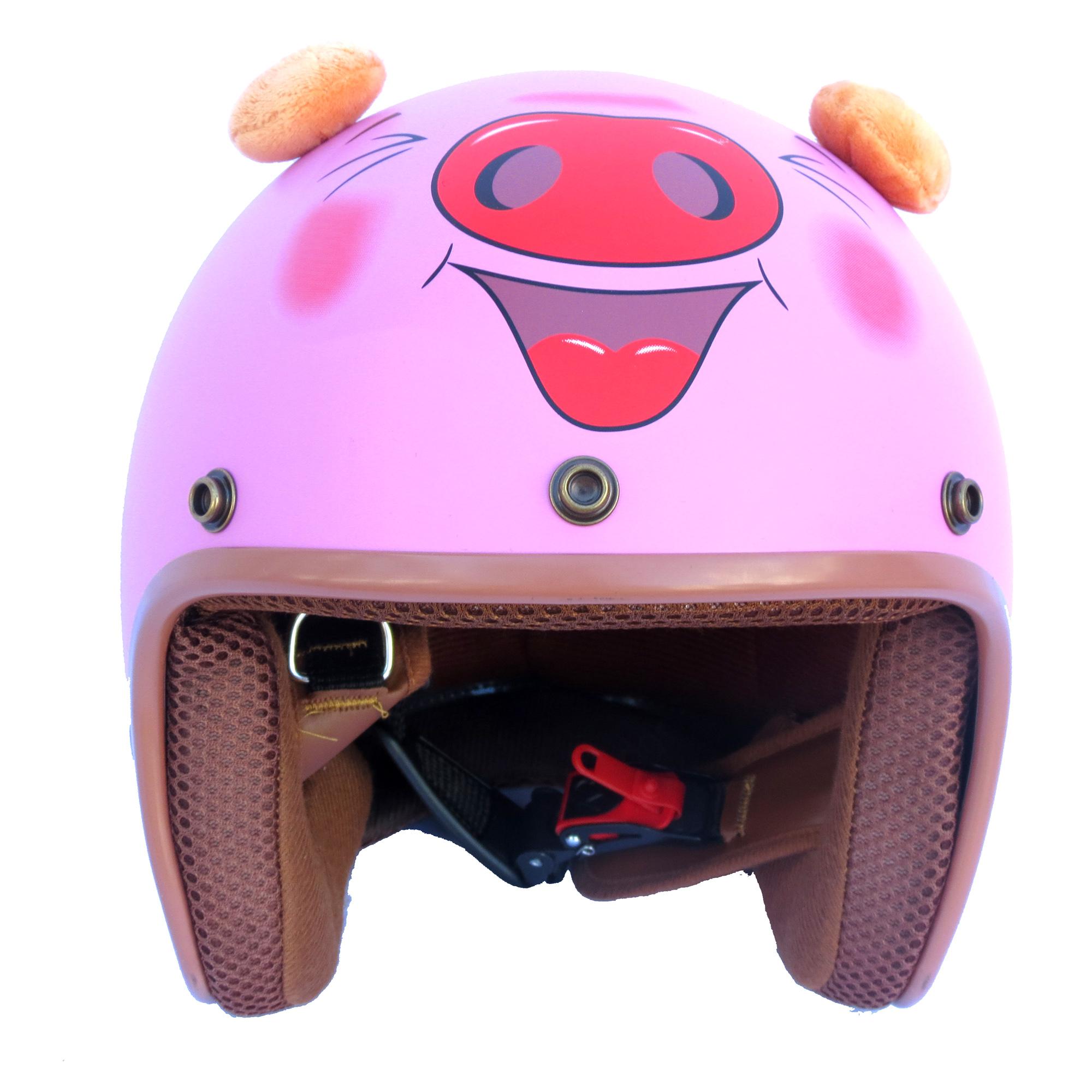 Mũ bảo hiểm NTMAX 3/4 Heo hồng siêu cute
