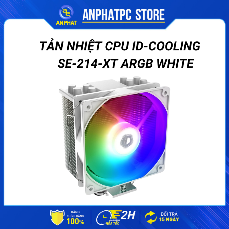 TẢN NHIỆT CPU ID-COOLING SE-214-XT ARGB WHITE - Bảo hành 24 tháng