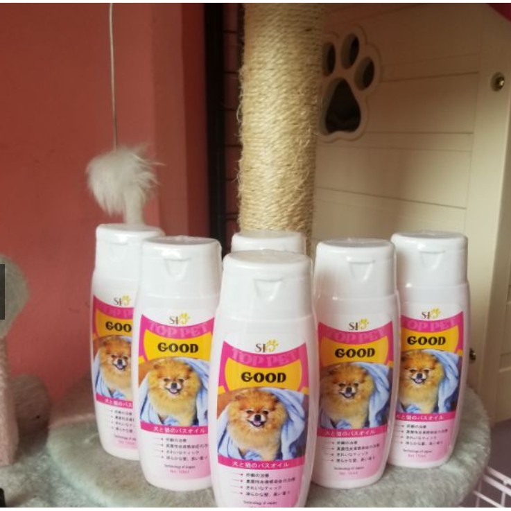 Sữa tắm Top Pet Good cho chó mèo diệt ghẻ nấm 150ml,