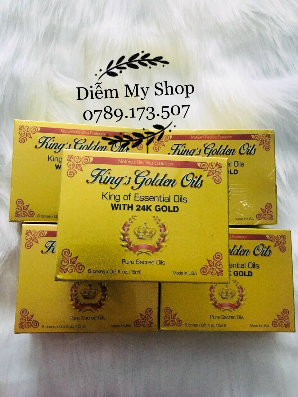 Dầu vàng thiên tuế mỹ 24k