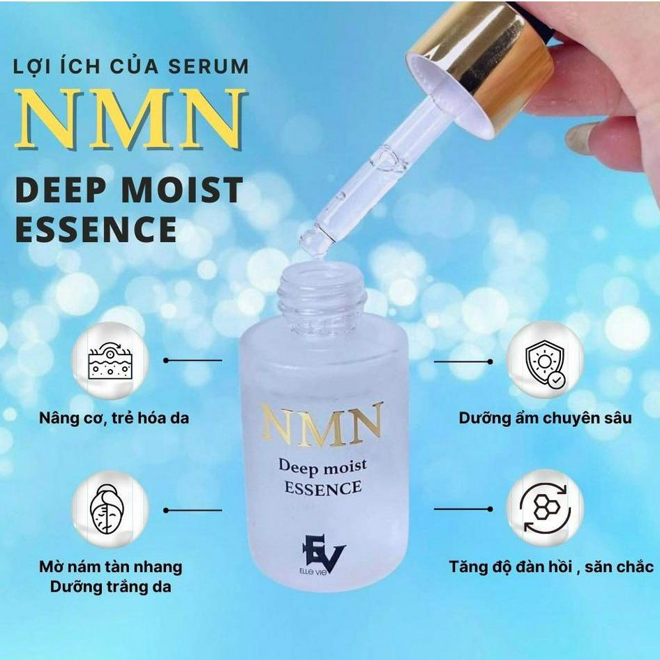 Serum NMN Nhật Bản, Tinh Chất Tế Bào Gốc Tái Tạo Da Chống Lão Hóa NMN Căng Bóng Trẻ Hóa Da NMN Nhật Bản Saikou Beauty