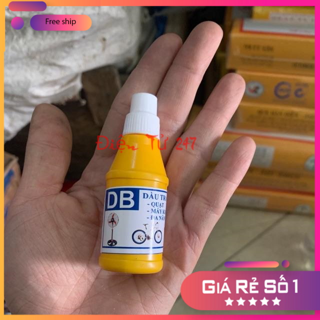 Dầu tra động cơ, dầu tra quạt 20ml