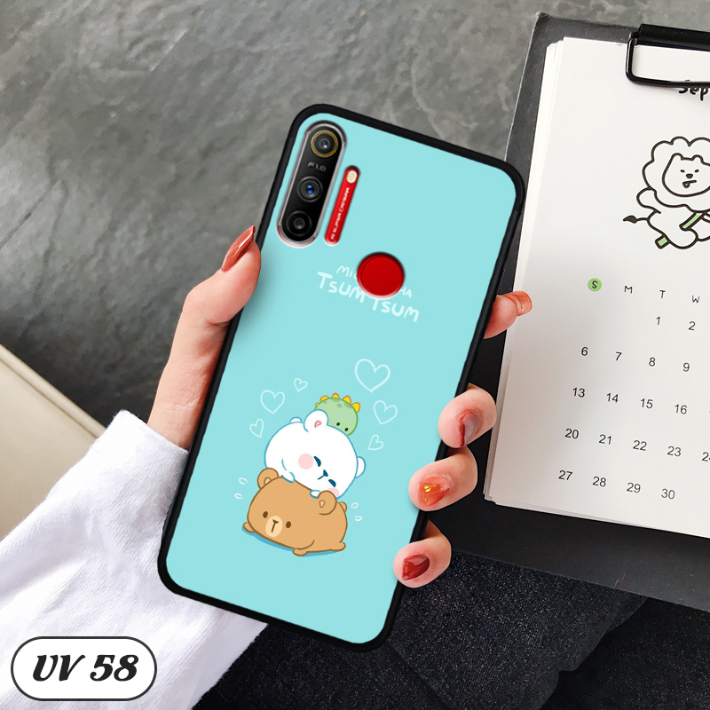 Ốp điện thoại REALME C3 - lưng nhám viền dẻo