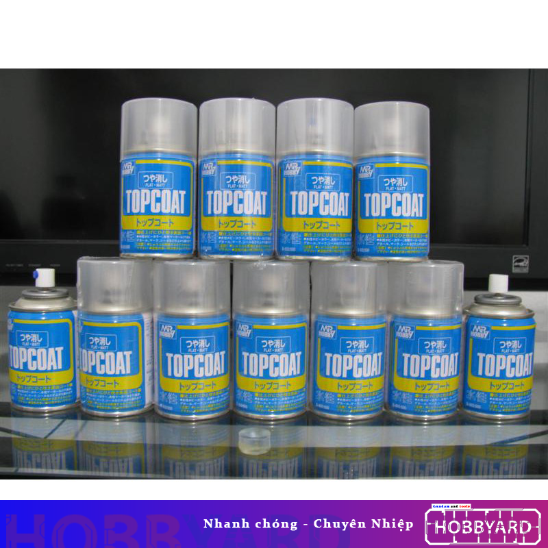 Topcoat sơn phủ bảo vệ mô hình Mr. Hobby