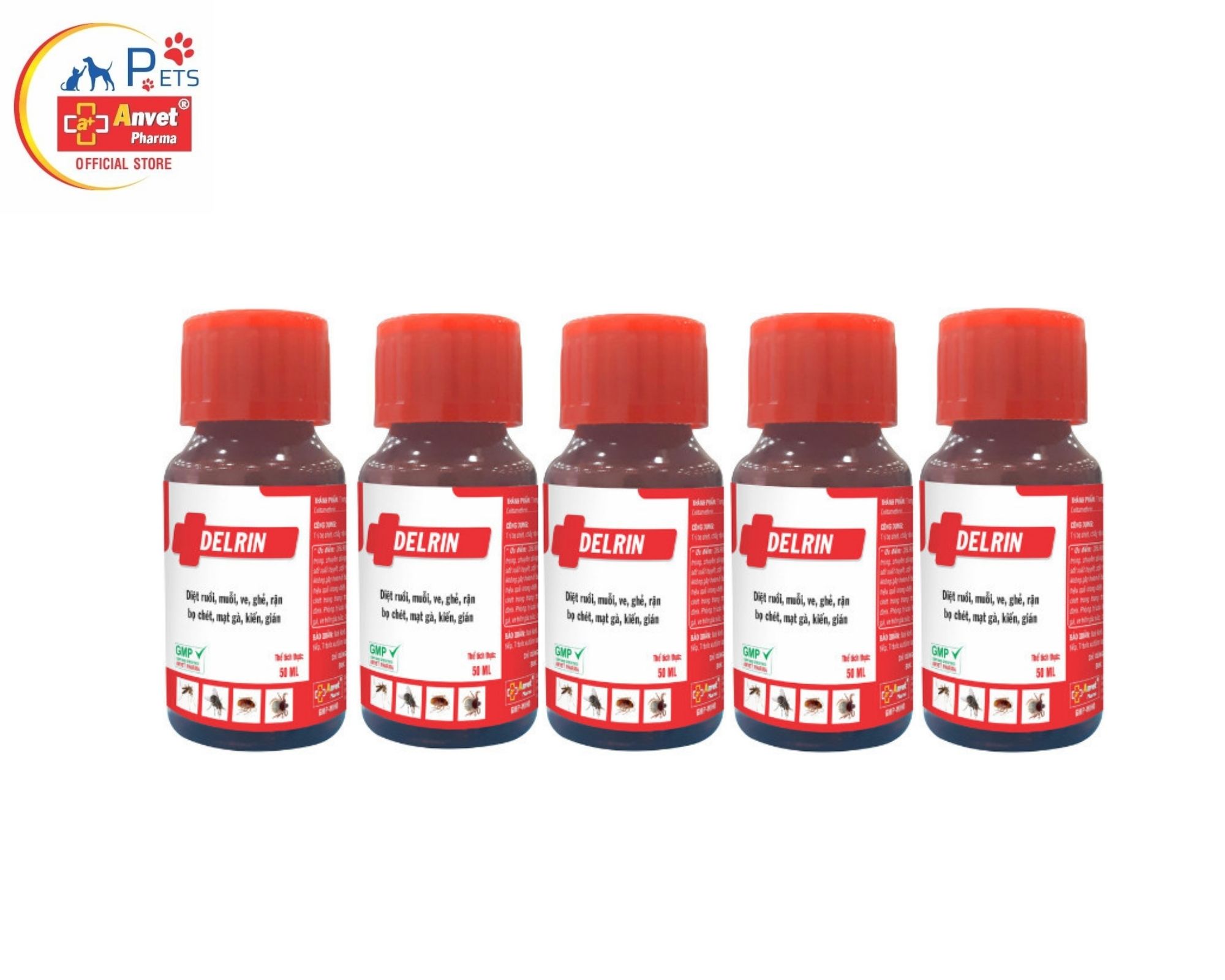 DELRIN - Thuốc diệt côn trùng, ruồi, muỗi, gián, kiến..