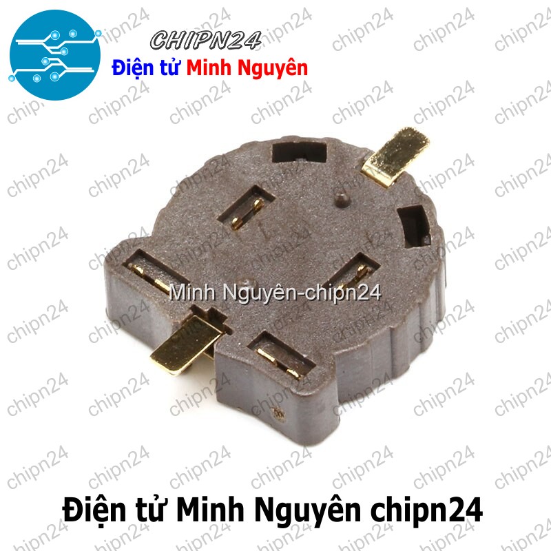 [2 cái] (F138.8) Đế pin CR1220 SMD Dán - HH000595