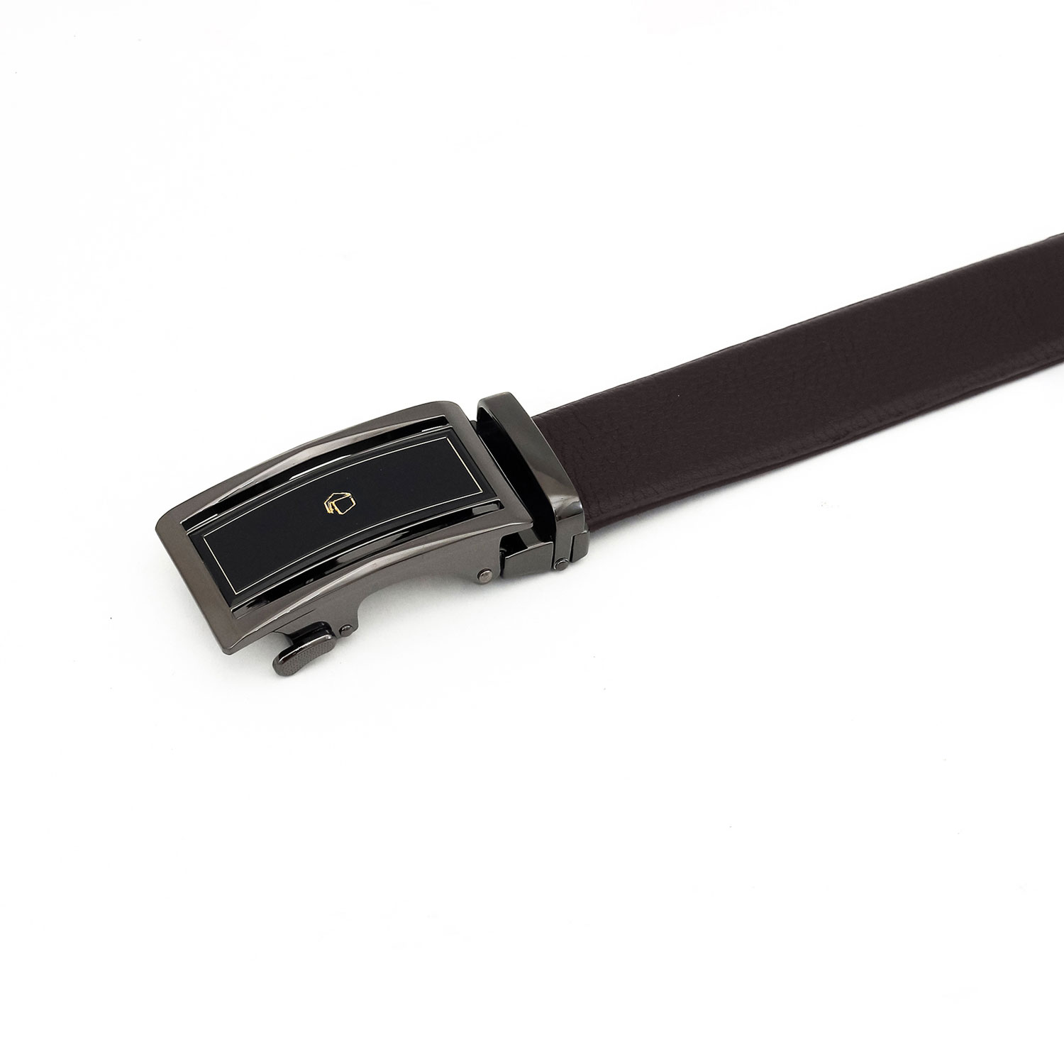 Thắt lưng da bò khoá tự động MIT4-18 | Anh Tho Leather