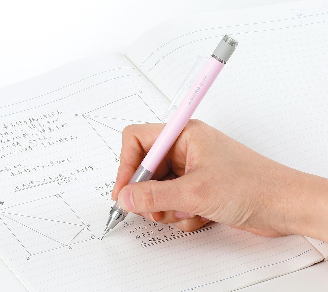 Bút chì bấm Tombow Mono Graph Shaker màu Pastel