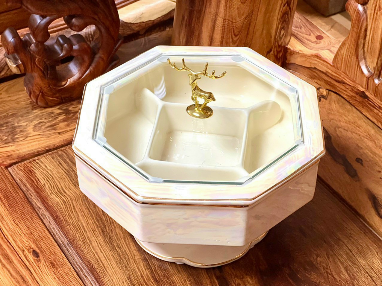 Khay Mứt Sứ Xương cao cấp