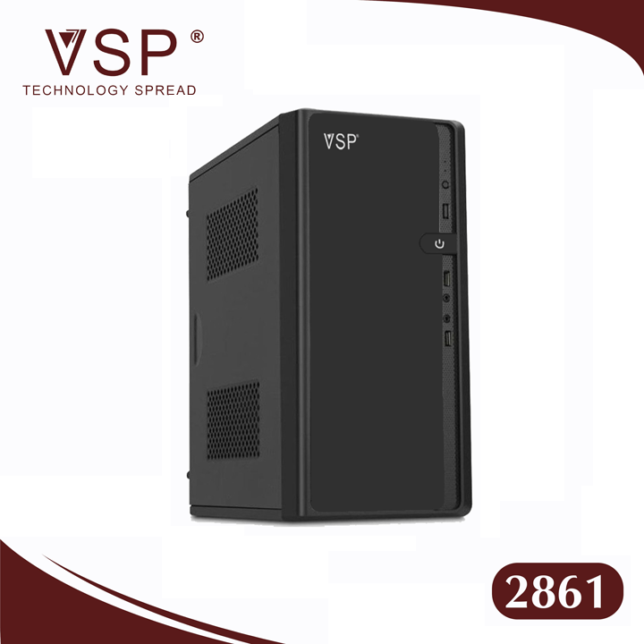 [HCM]Thùng Máy Tính Case VSP 2861 - KHÔNG KÈM FAN