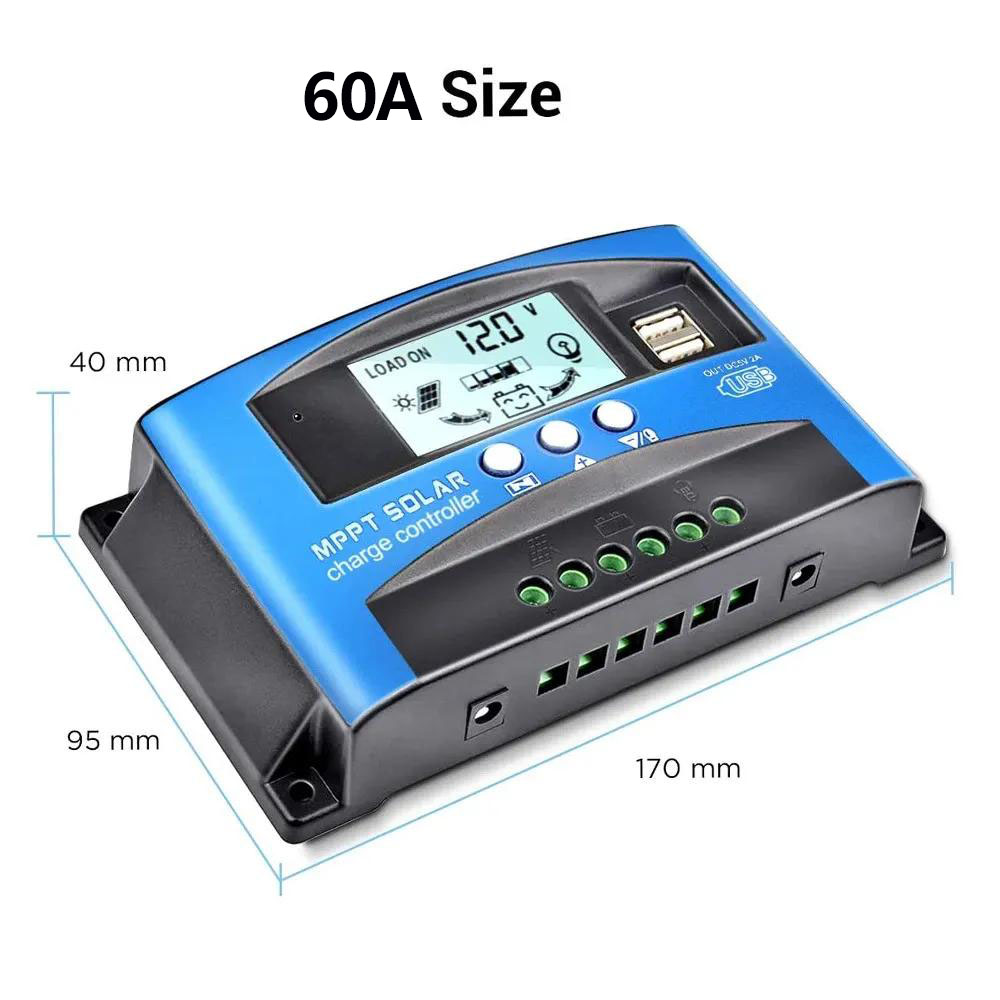 Điều khiển bộ sạc năng lượng mặt trời mppt bộ sạc 30A bộ sạc năng lượng mặt trời 12v24v Bộ sạc năng lượng mặt trời, bộ sạc pin năng lượng mặt trời