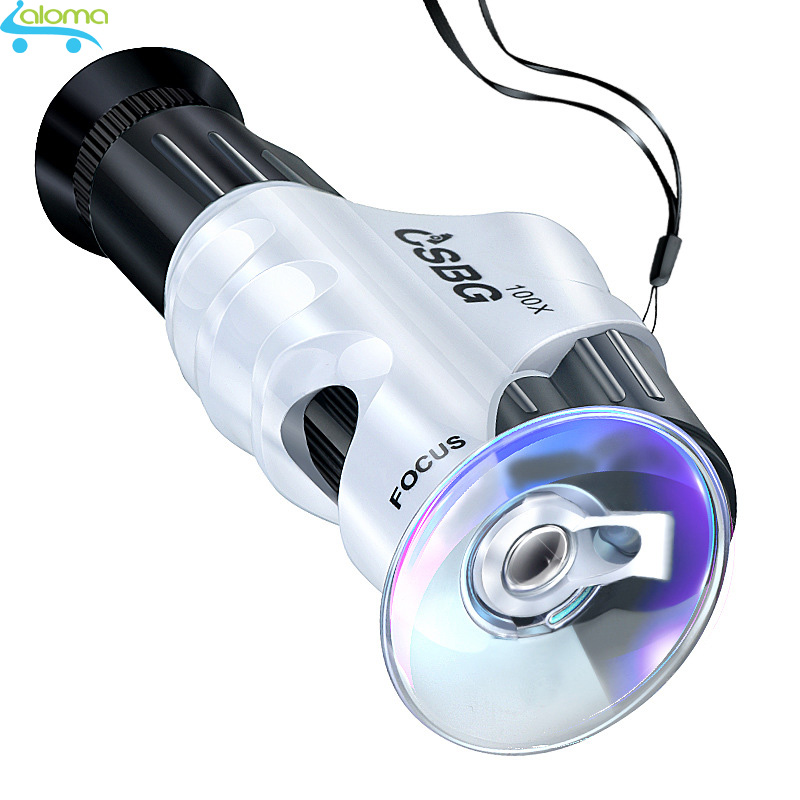 Đồ chơi khoa học kính hiển vi cho bé CSBG-100X độ phóng đại 100 lần bé tự do khám phá thiên nhiên