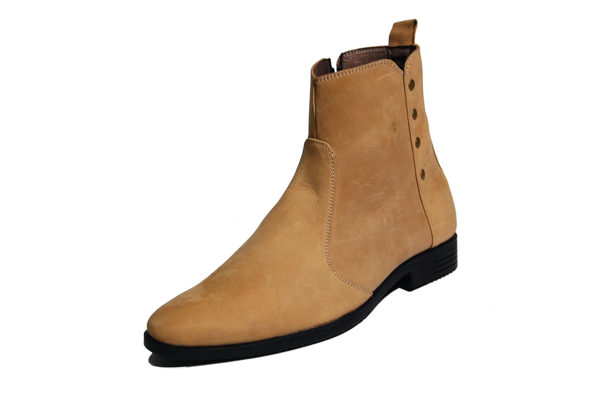 [HCM]Giày boot nam da bò thật. Bảo hành 12 tháng.MS: B139