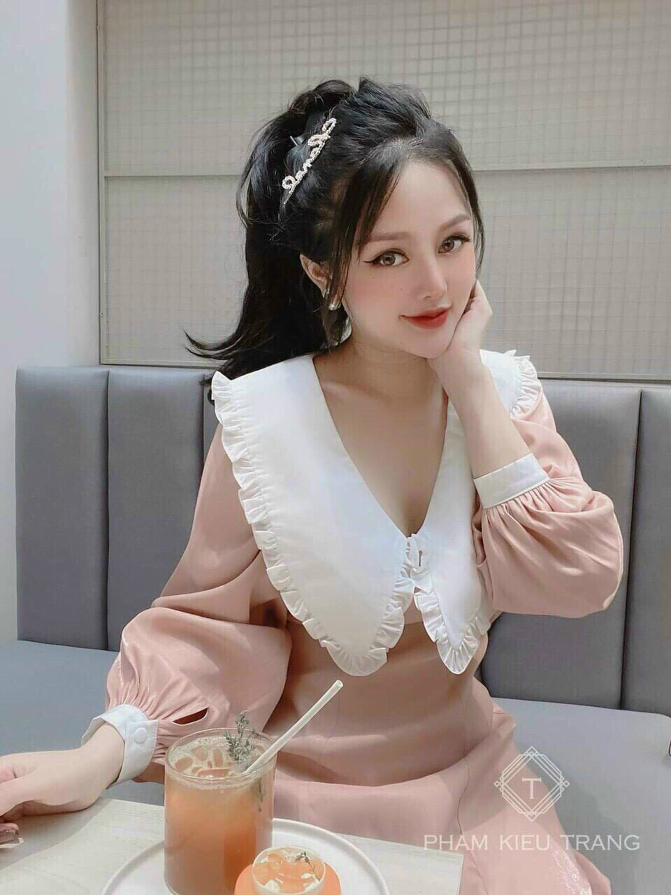 ĐẦM SUÔNG TAY DÀI TIỂU THƯ