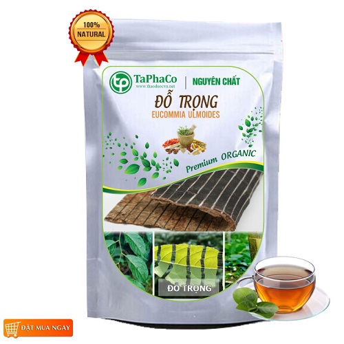 Đỗ trọng khô 500g, Đỗ trọng bắc khô
