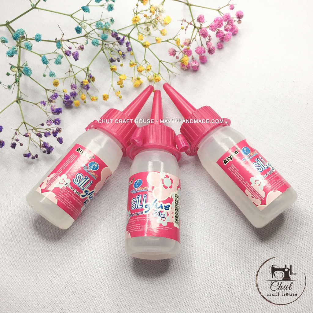 Keo Silicon (30ml) - chuyên dụng dán vải, đồ thủ công, DIY