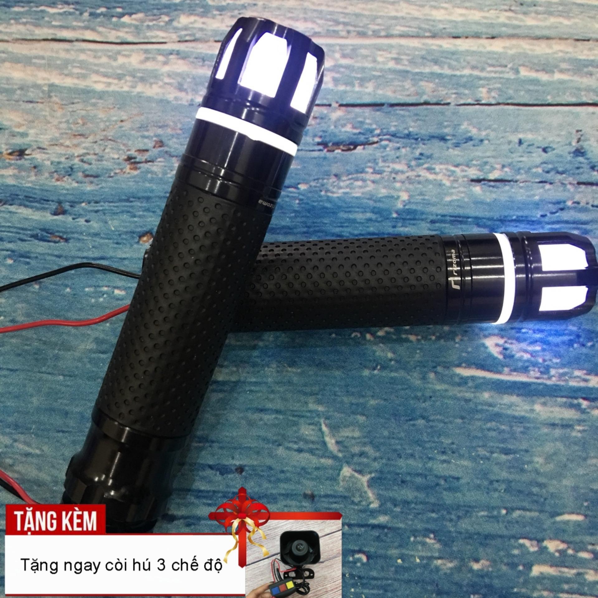 Bao tay gù rizoma có đèn led độ xe siêu chất g71
