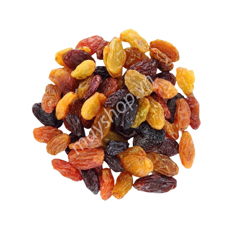 Nho khô Chile mix 3 màu sấy dẻo siêu ngon