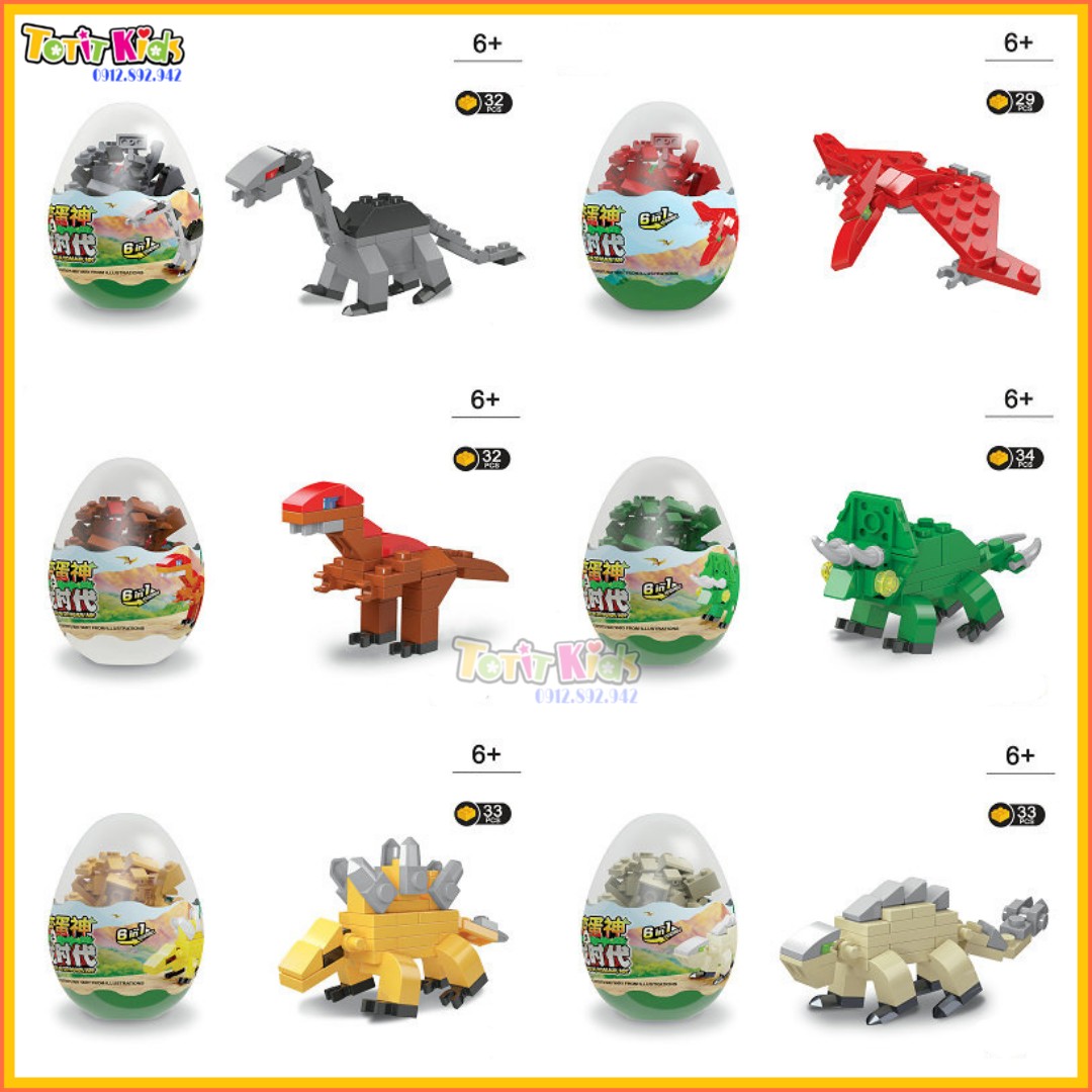 Đồ chơi trứng Lego khủng long