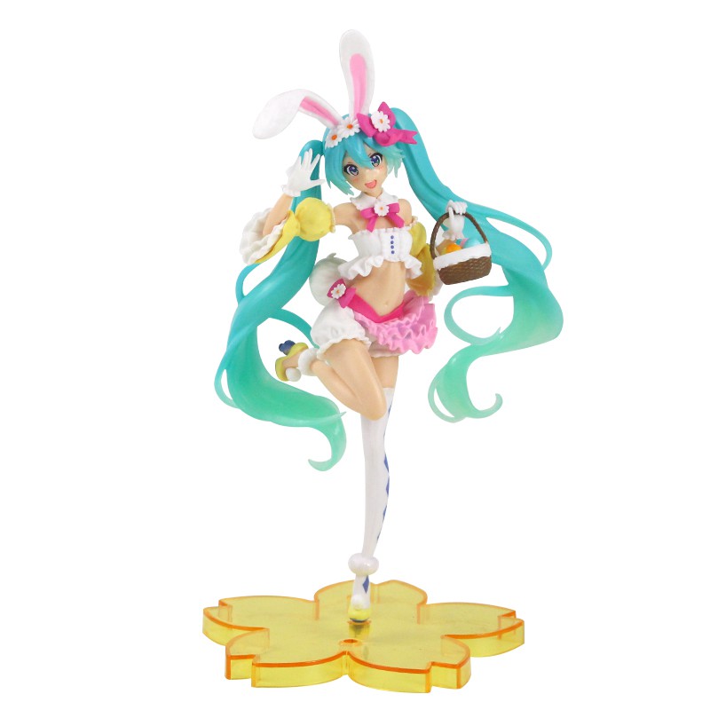 Mô Hình Hatsune Miku Tai Thỏ Đáng Yêu