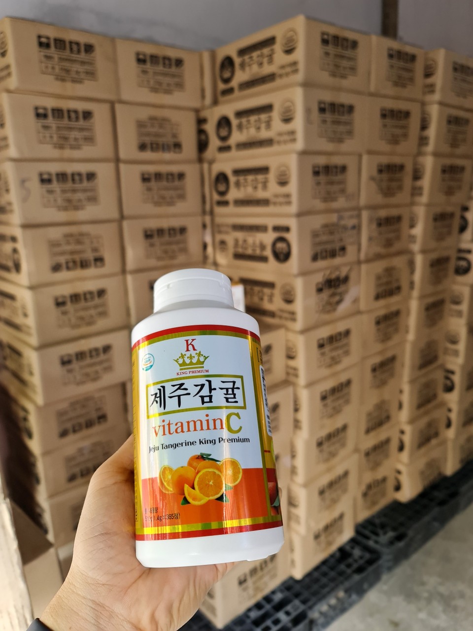 KẸO NGẬM VITAMIN C JEJU HÀN QUỐC