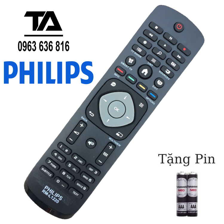 [ FREESHIP ] ✔ Remote Điều khiển tivi PHILIPS ( DÙNG CHO TẤT CẢ TIVI PHILIPS)