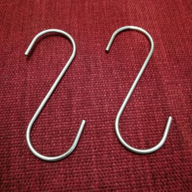 Móc Chữ S Inox 10cm