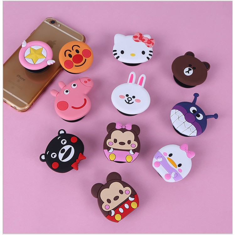 Miếng Dán Giá Đỡ Điện Thoại Popsocket Dễ Thương