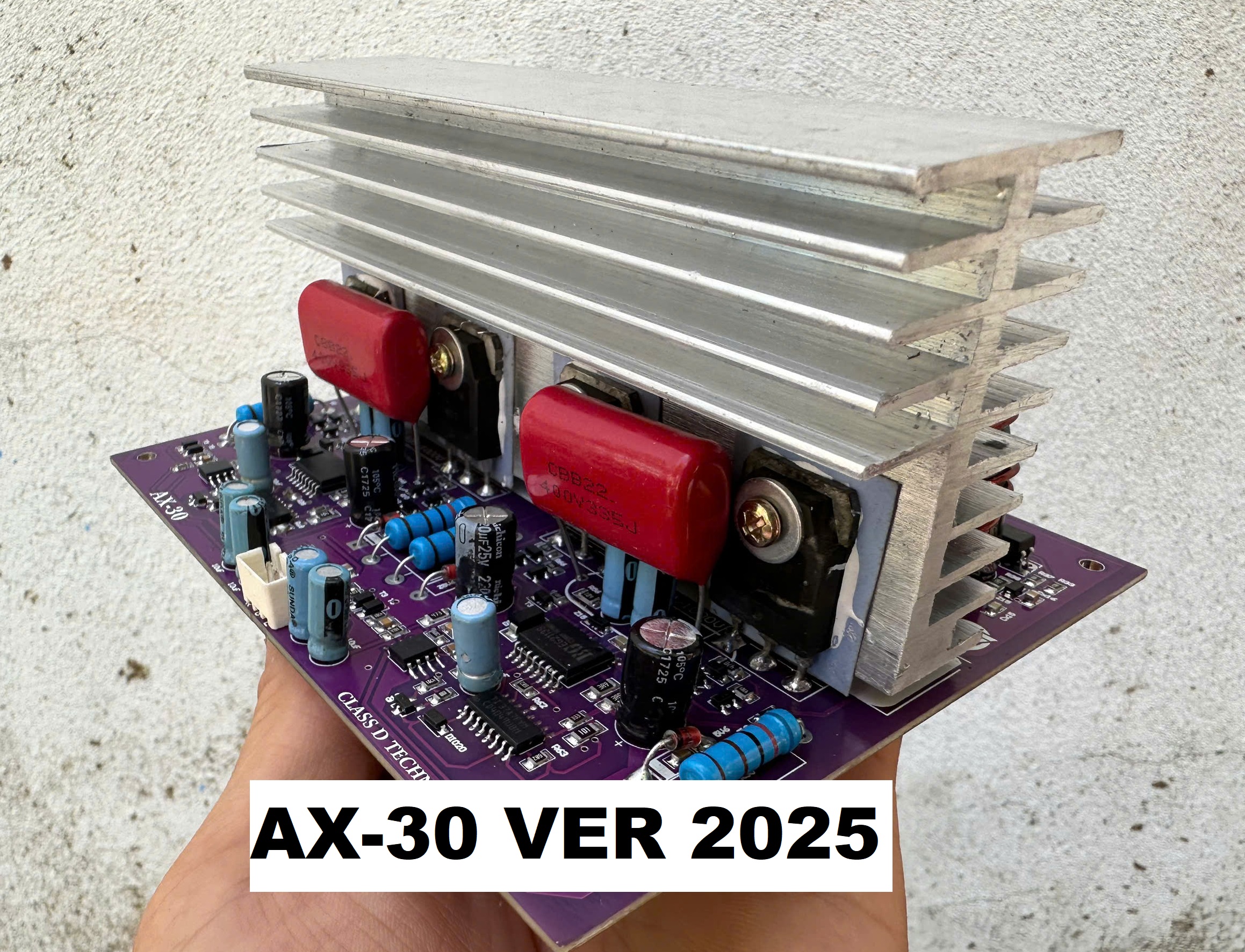 Mạch công suất class D 2 kênh 3000W