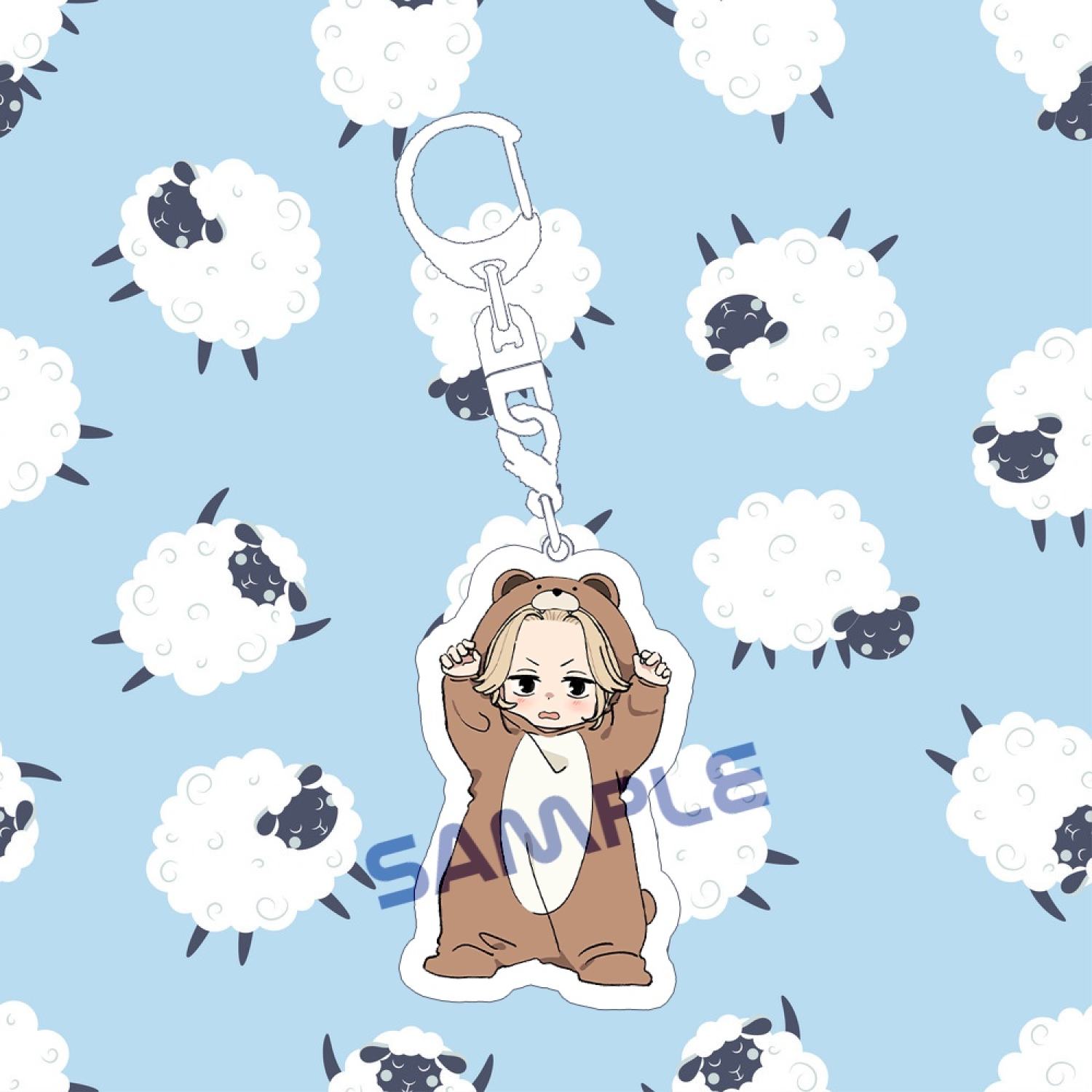 Móc khóa mikey mặc đồ thú tokyo revengers anime chibi game xinh xắn