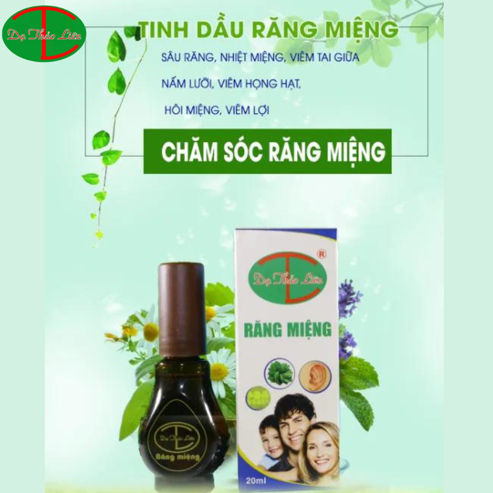 [Hoàn tiền 20%] Tinh dầu răng miệng Dạ Thảo Liên 20ml