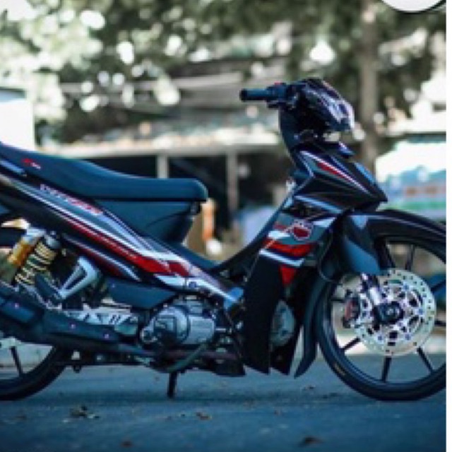 Tem sirius 110 y11zr đỏ đen