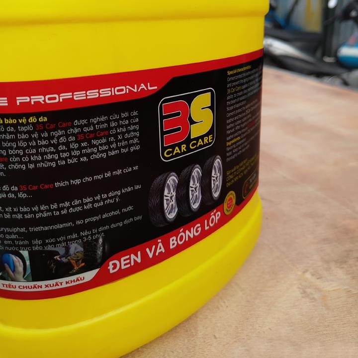 DUNG DỊCH BÓNG LỐP XE 4,5 LÍT 3S CAR CARE