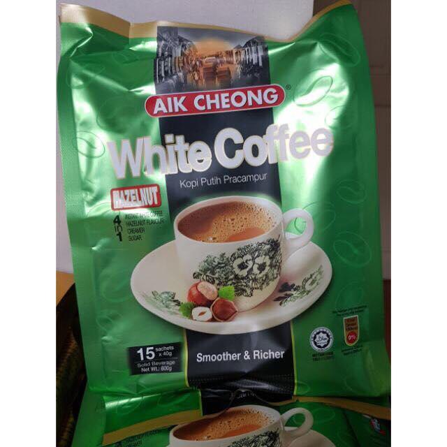 Cà phê trắng white coffee Aik cheong Malaysia