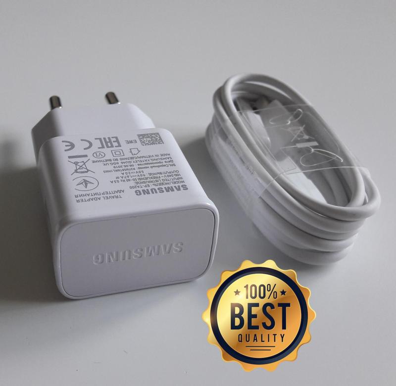 Giá Bộ sạc nhanh Samsung A50 (Cam Kết Sạc ZIN) (Adaptor Trắng nhám/Đen nhám + Cable chuẩn type C) (Fast Charging)