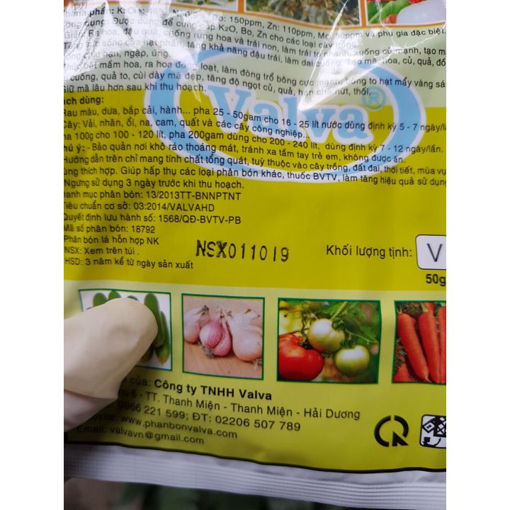 Siêu Kali Kali-Bo-Zn siêu ra hoa