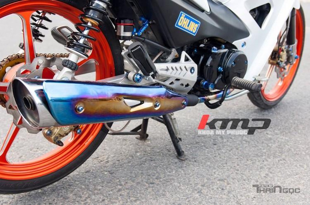 Ốp pô titan wave 50cc - Wave a 207-2019