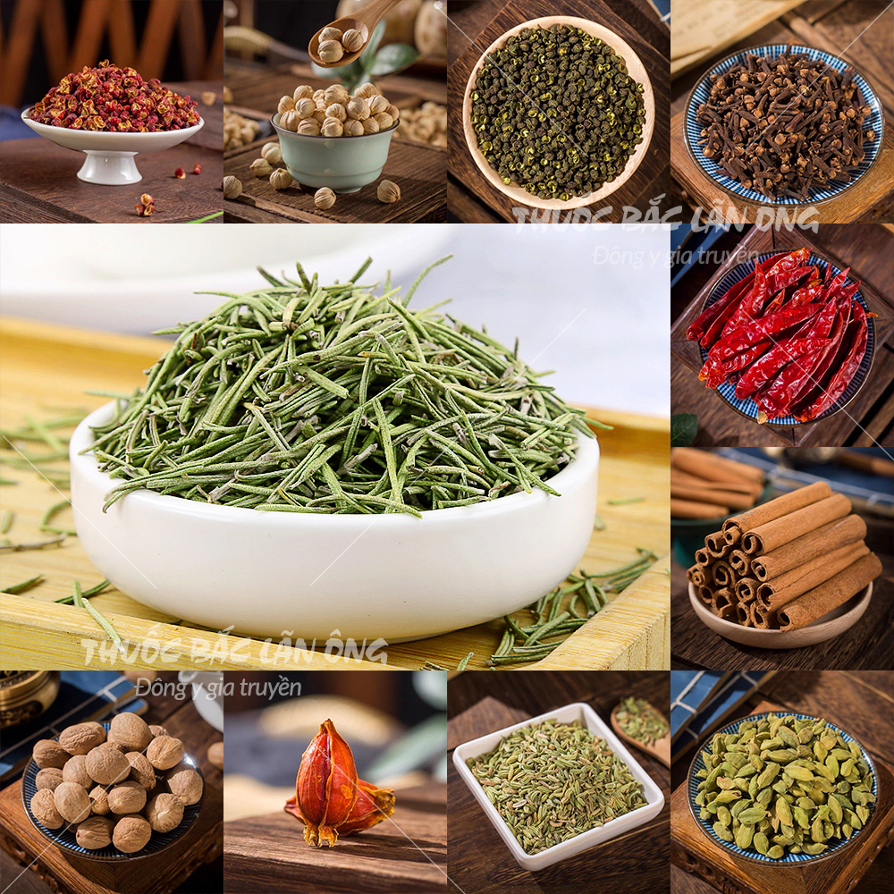 Lá hương thảo sấy lạnh 500g (Gia vị thảo mộc tẩm ướp thịt nướng)