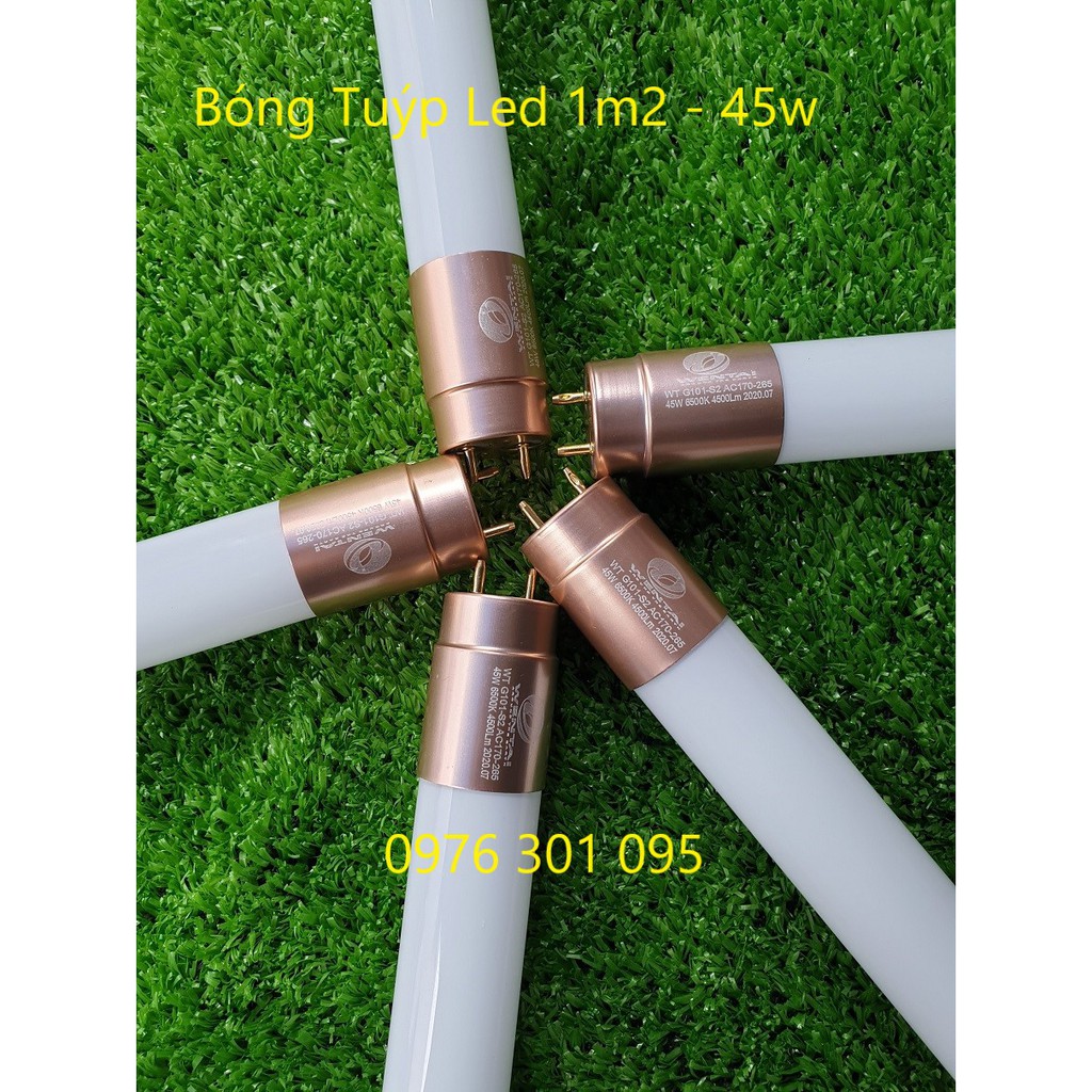 [COMBO 5] Bóng Đèn Led Tuýp 1M2 - 45W Cao Cấp [ Đủ Wát ]