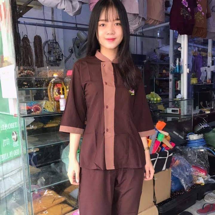 [HCM]Đồ lam đi chùa nữ