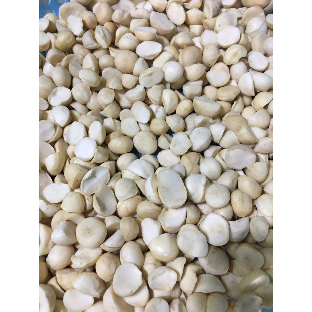 500Gram Nhân macca đăk lak size nhỏ bể đôi
