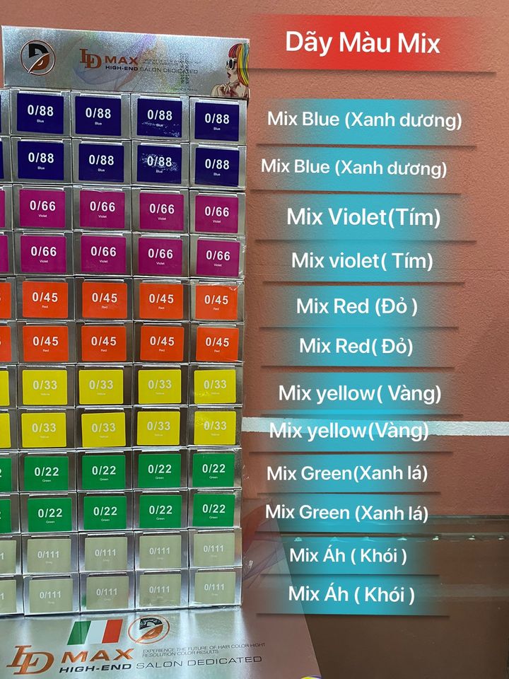Giá Sỉ Thuốc Nhuộm Tóc LDMax - KHÔNG kèm oxy