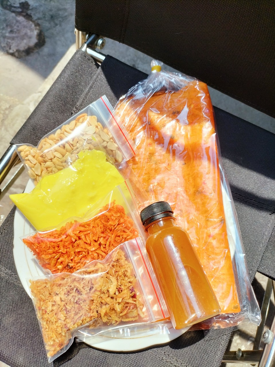 (ĂN LÀ THÍCH )  COMBO BÁNH TRÁNG DẺO TÔM 5 VỊ
