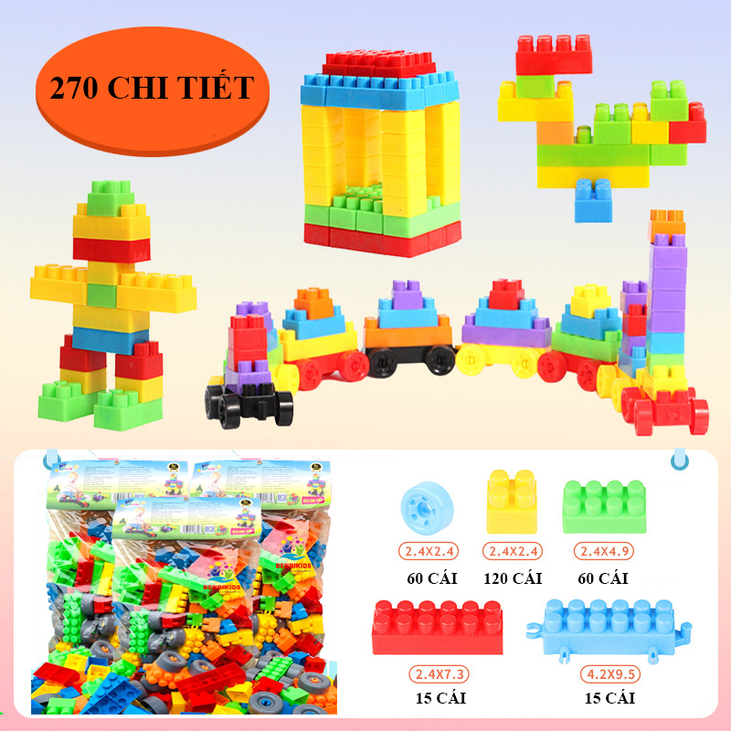 89 PCs intelligent puzzle toy set help children develop their creativity