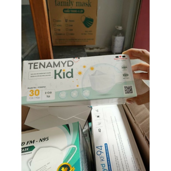 Khẩu trang trẻ em KF94 kid Tenamyd