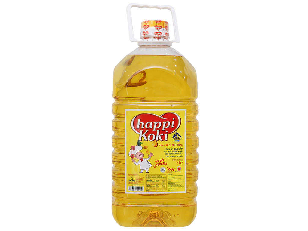 Dầu Ăn Happi Koki 5L