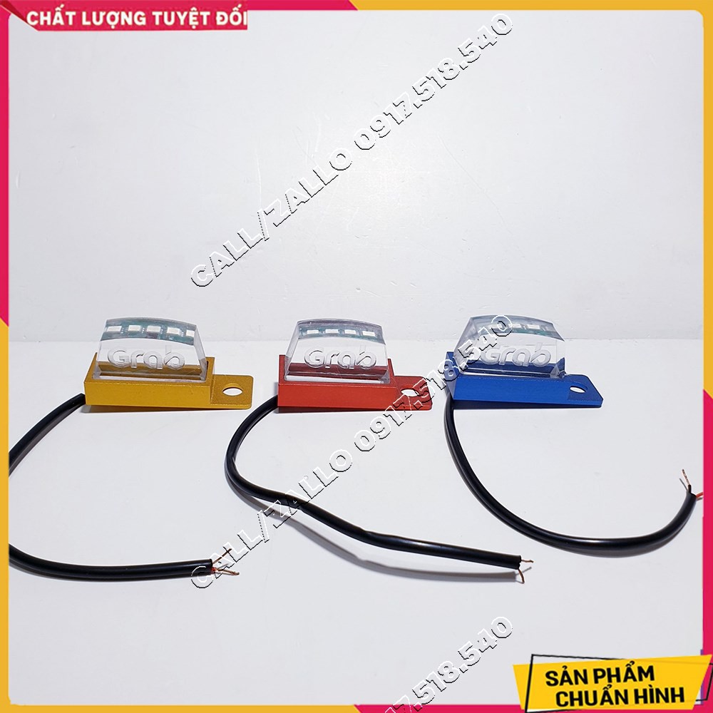 Bảng LED gắn chân gương xe máy